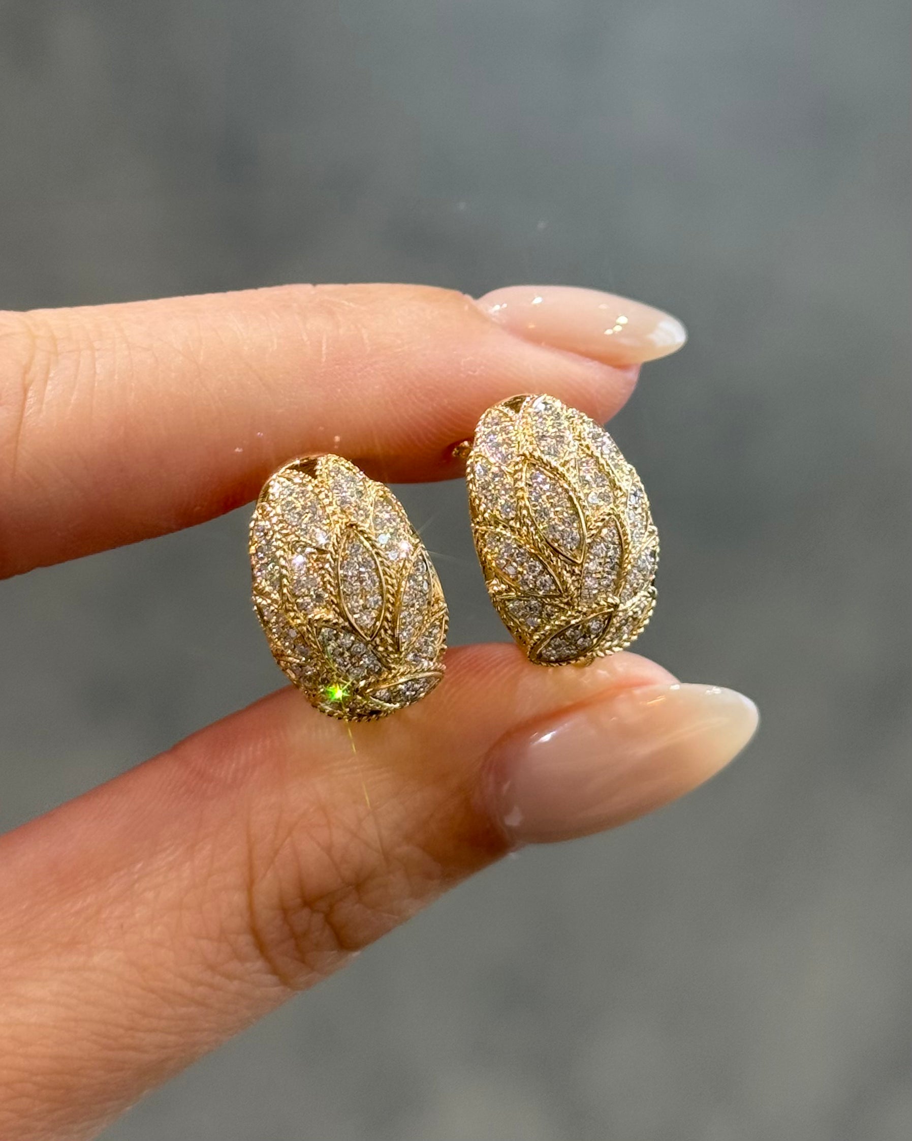 Heirloom Diamond Studs