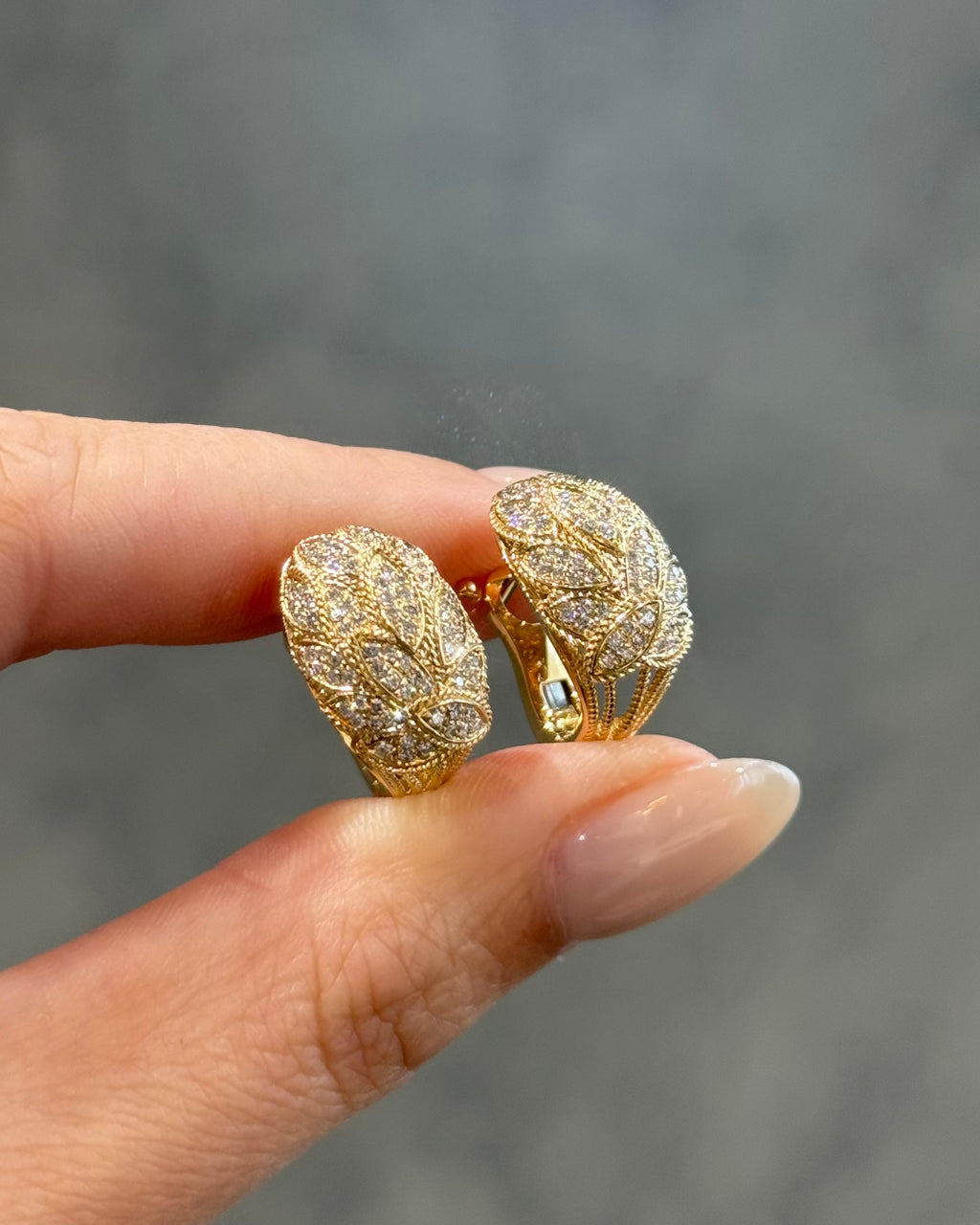 Heirloom Diamond Studs