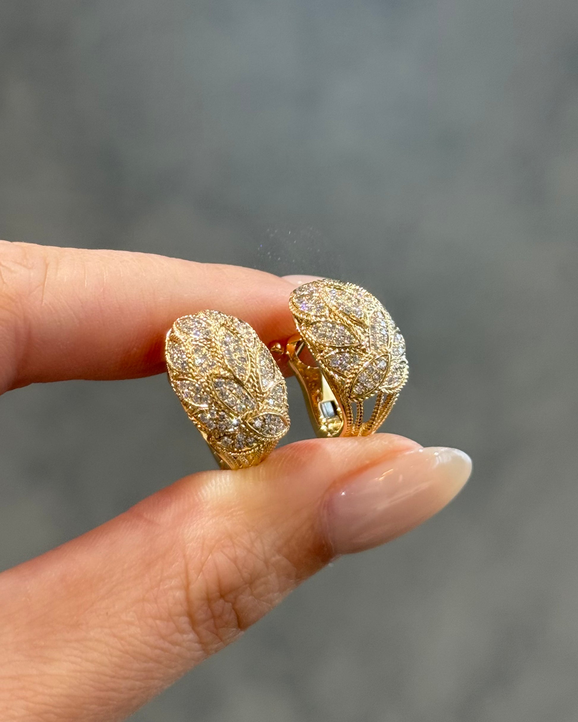 Heirloom Diamond Studs