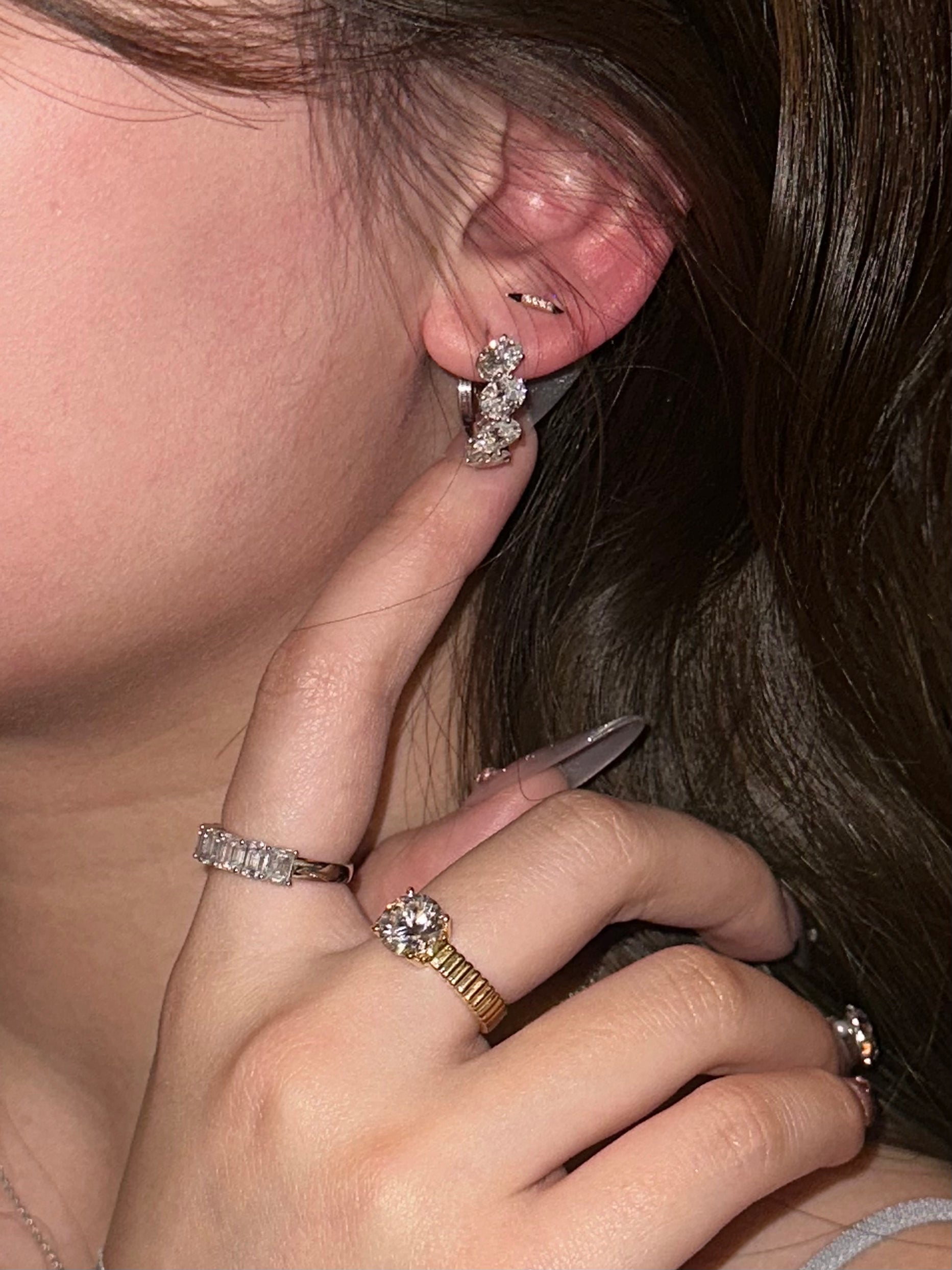 Lumi Hoop Earrings