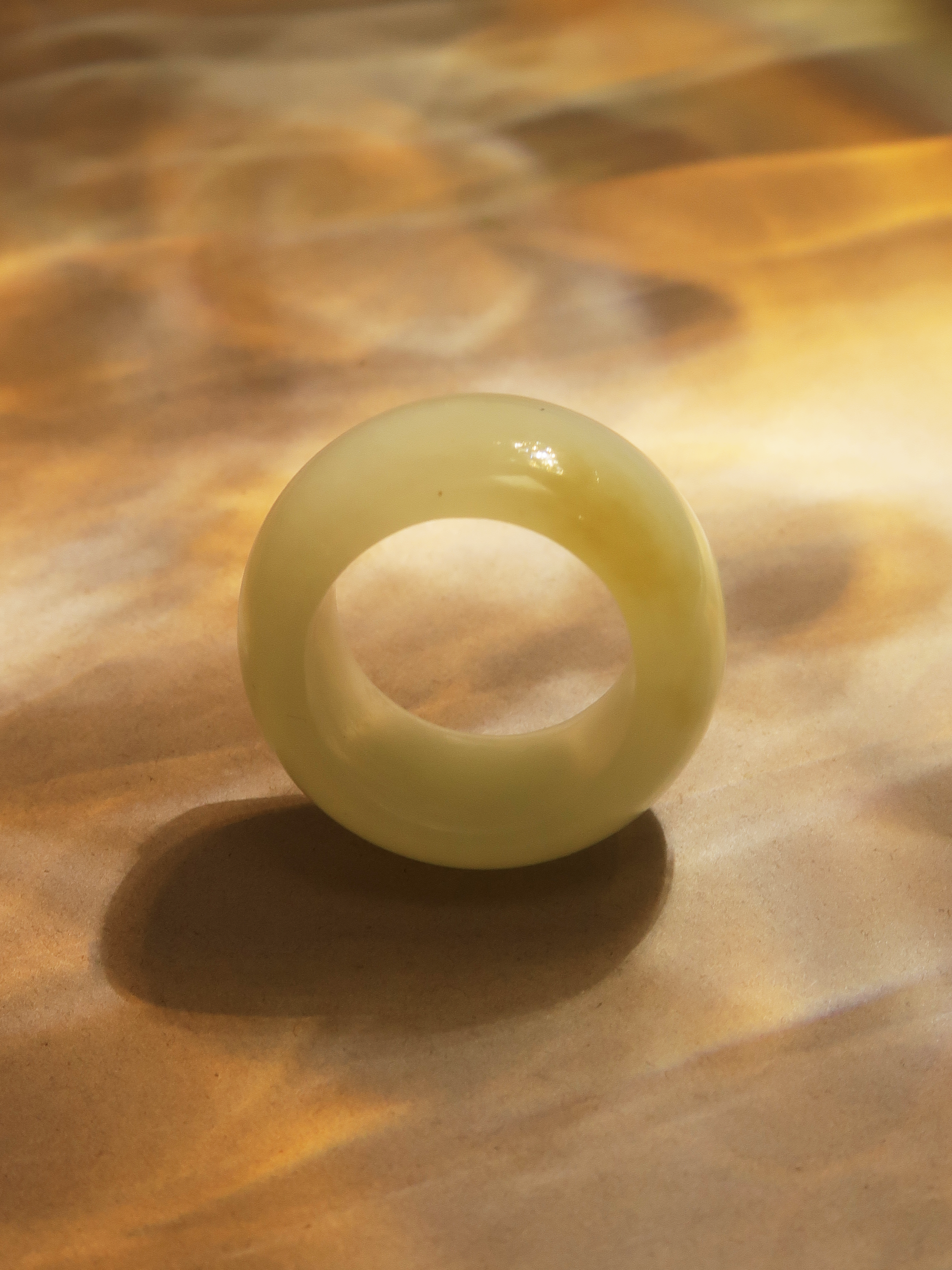 Butter Jade Ring