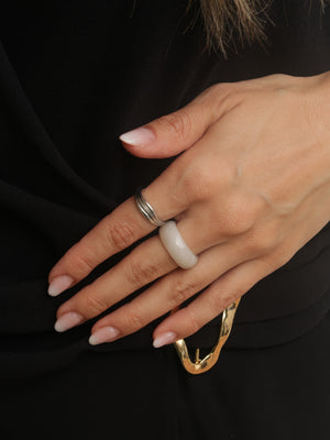 Ivory Jade Ring