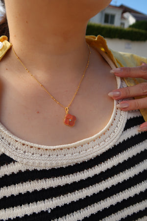 Blush Petal Pendant