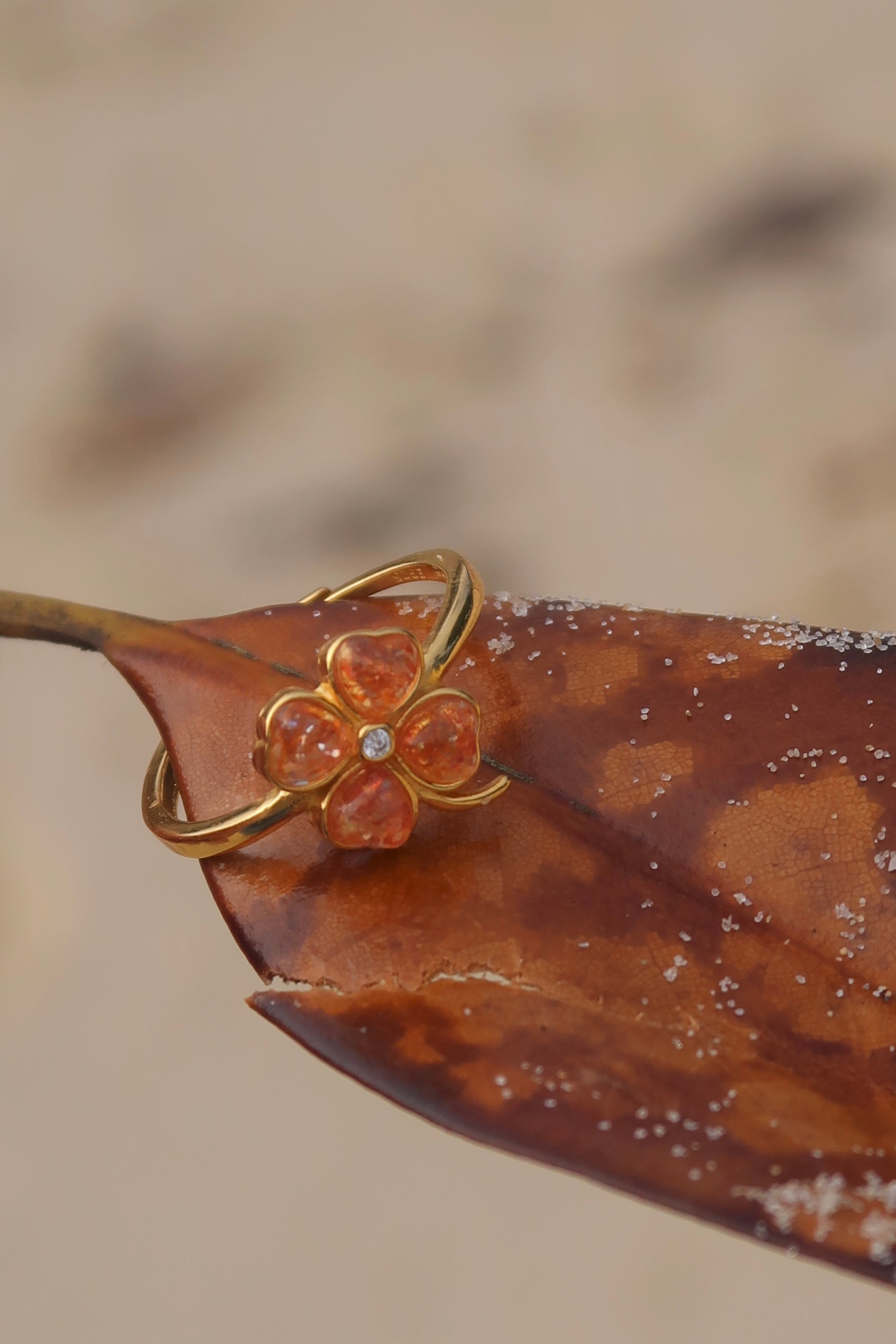 Fortune Clover Ring