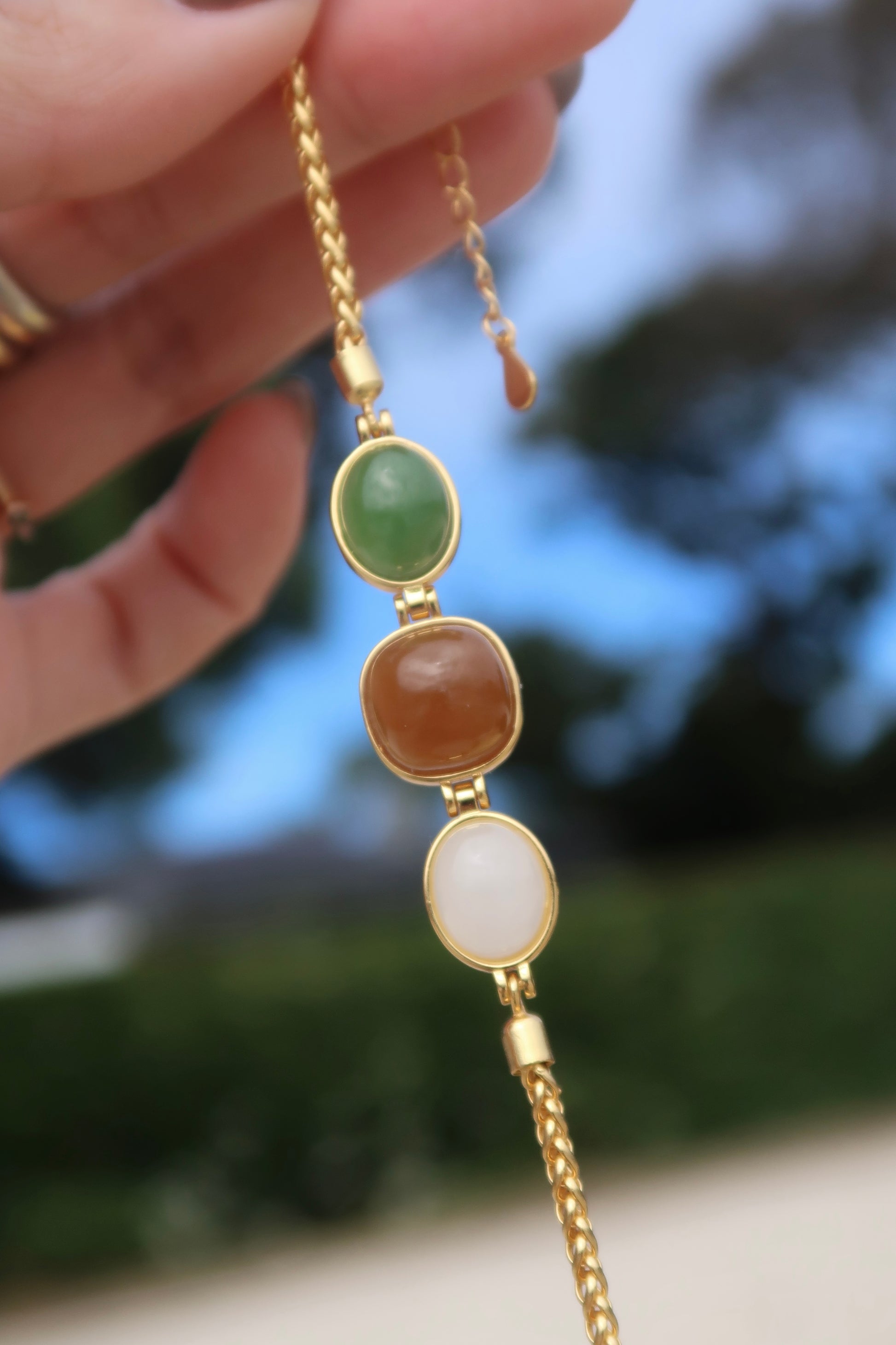 Trinity Jade Bracelet
