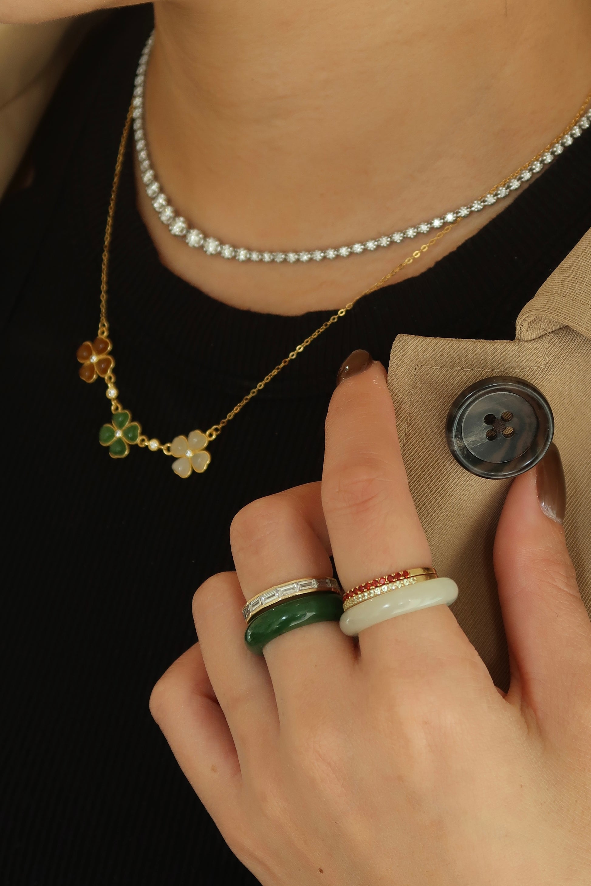 Evergreen Jade Ring