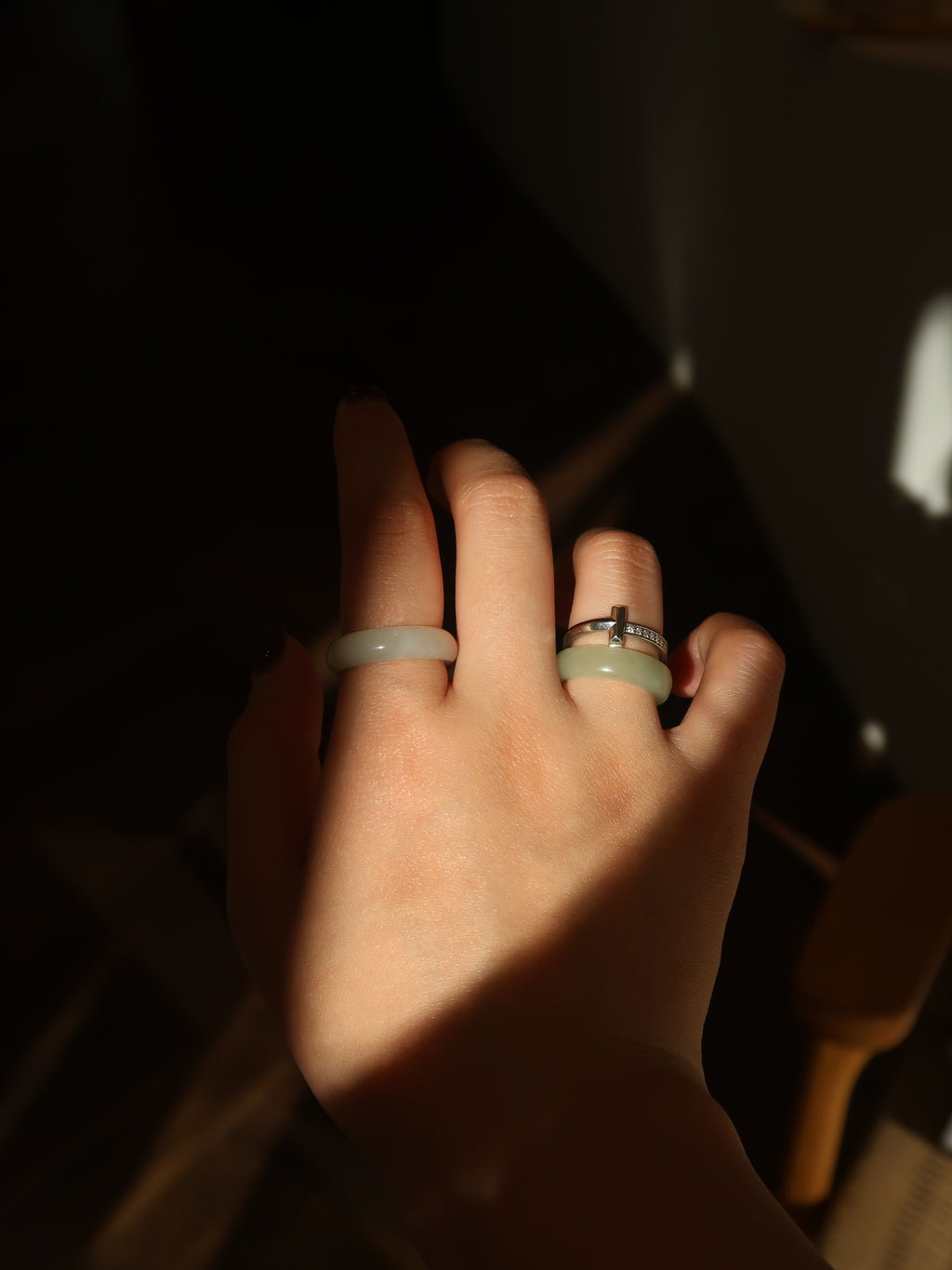 Arc Jade Band