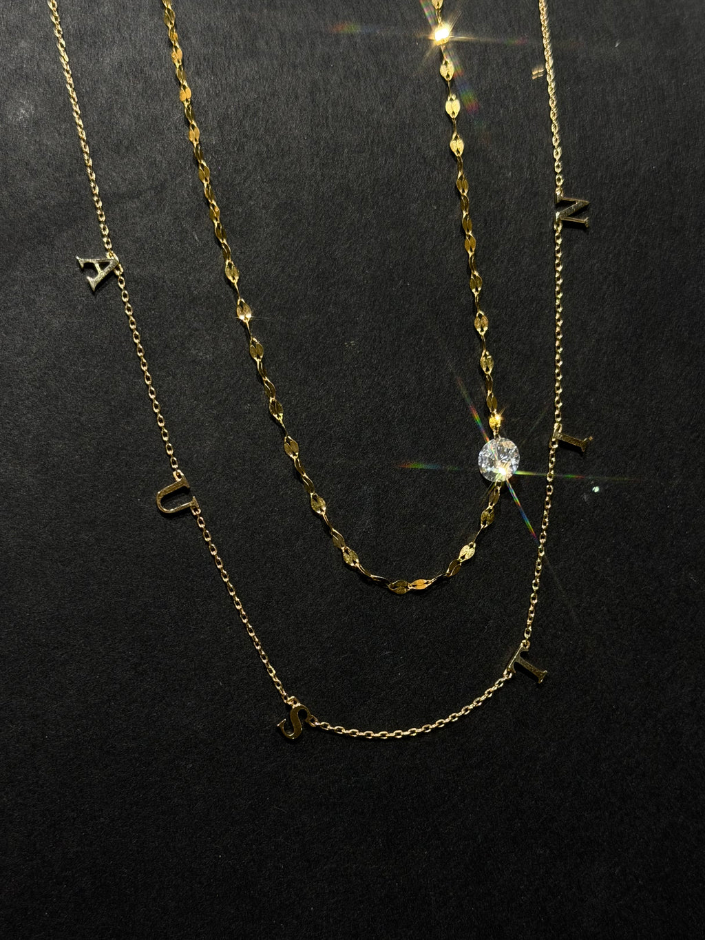 Ripple Diamond Necklace