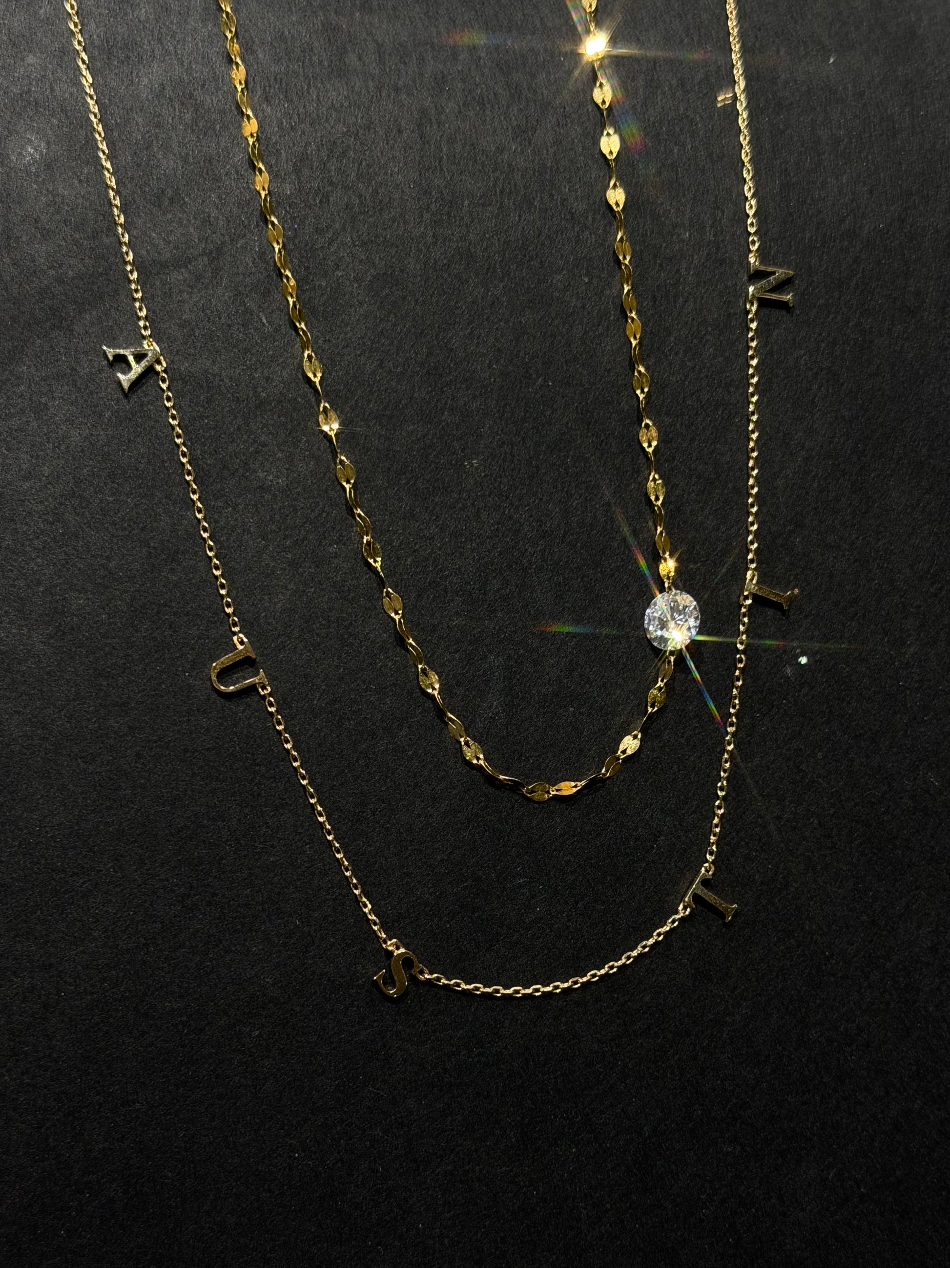 Ripple Diamond Necklace