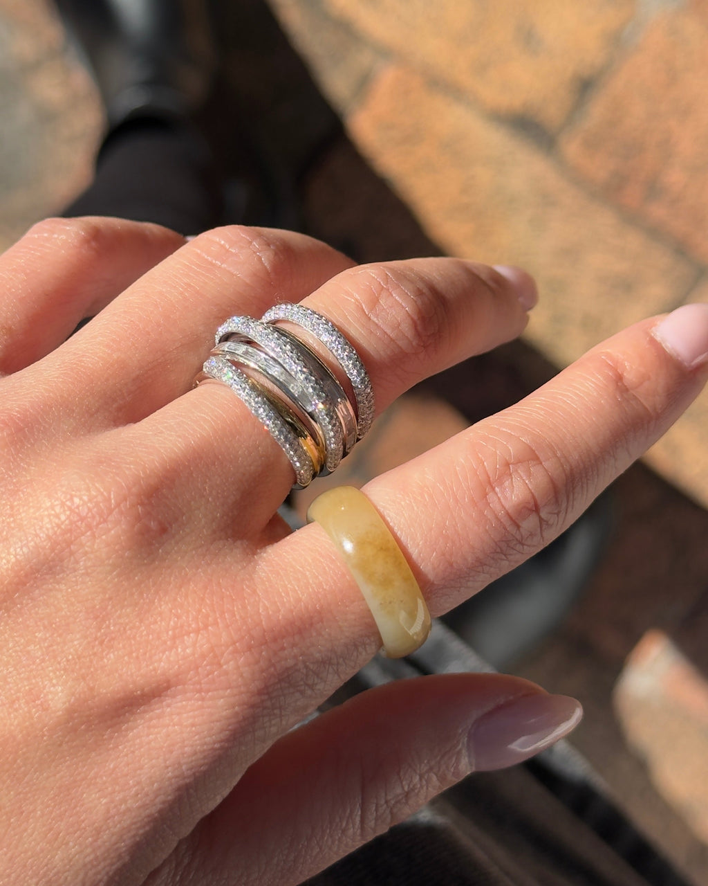 Miel Jade Ring