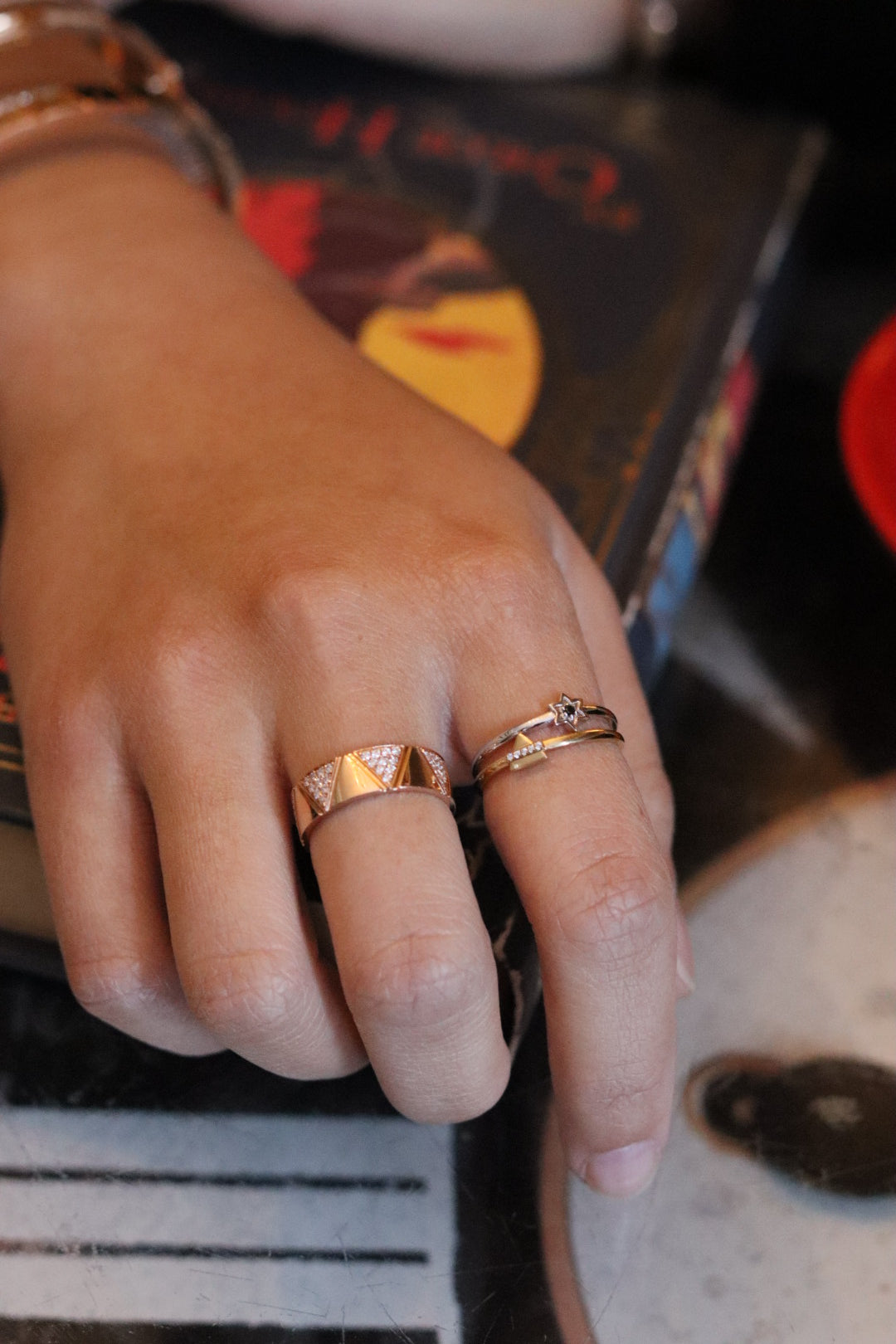 Pyramid Radiance Diamond Ring