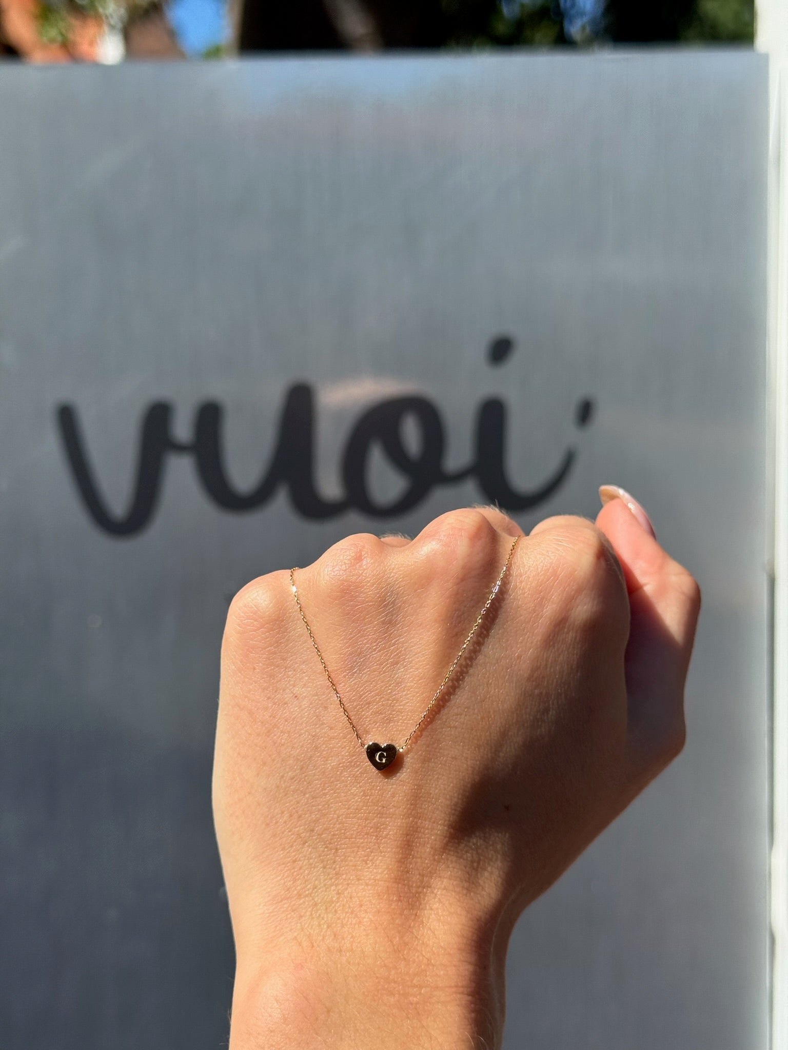 Customisable Initial Necklace