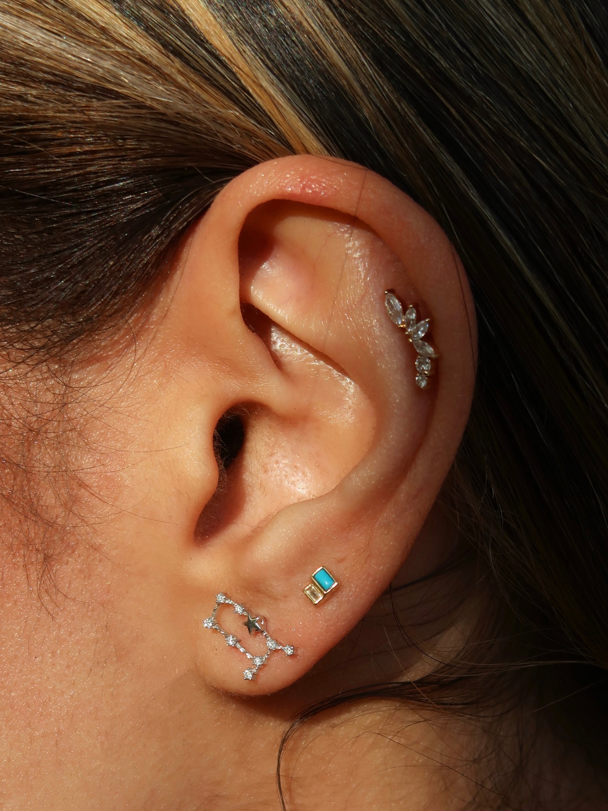 Zodiac Stud Earring - Gemini