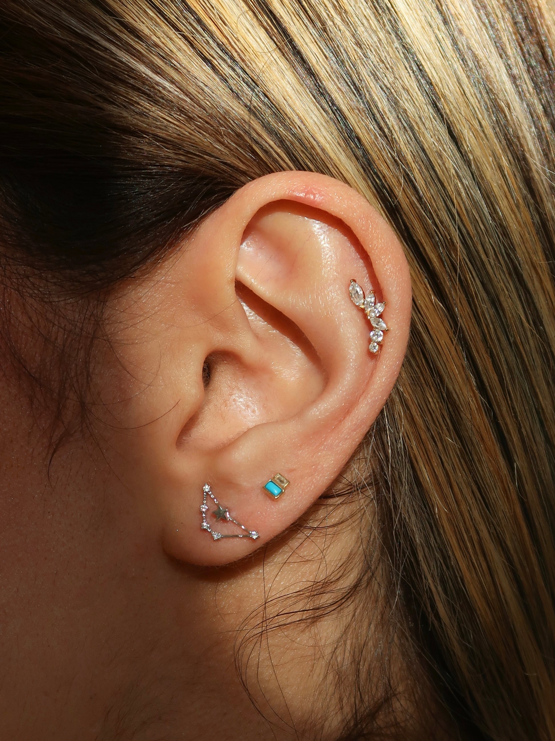Zodiac Stud Earring - Capricorn