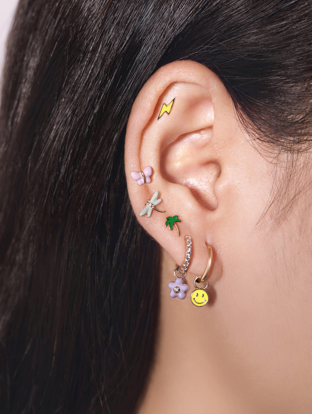 Bolt Stud Earring