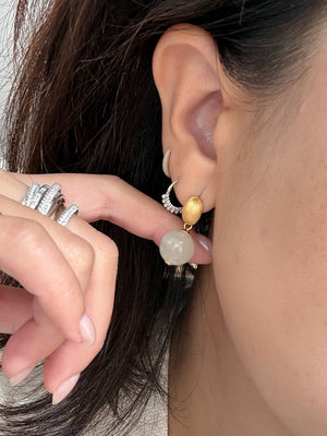 Luna Jade Drop Earrings