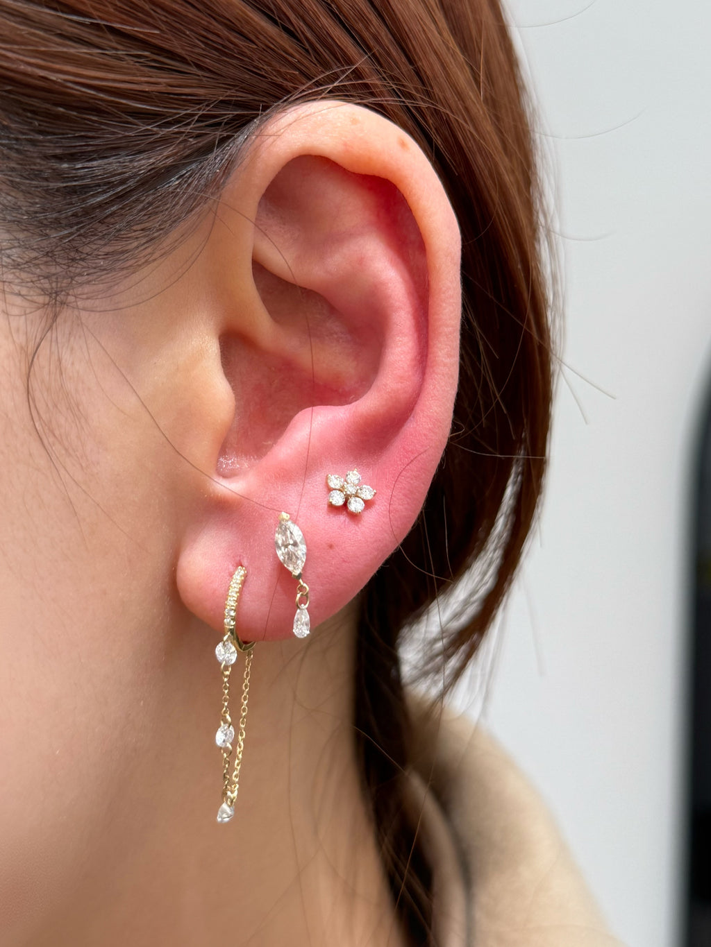 Étoile Diamond Drop Huggie