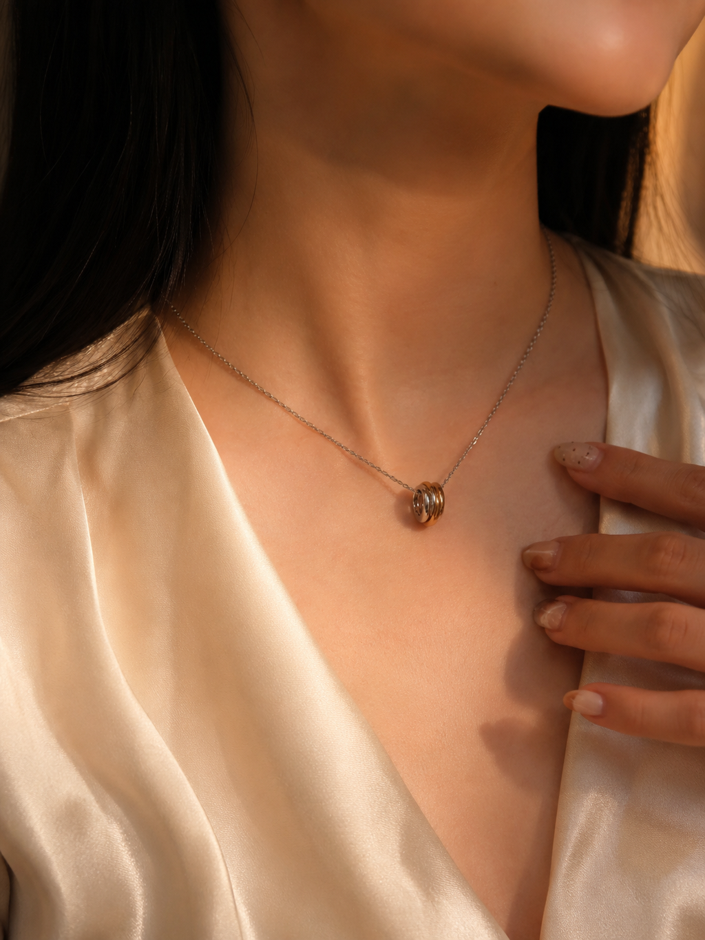 Oui Trio Necklace