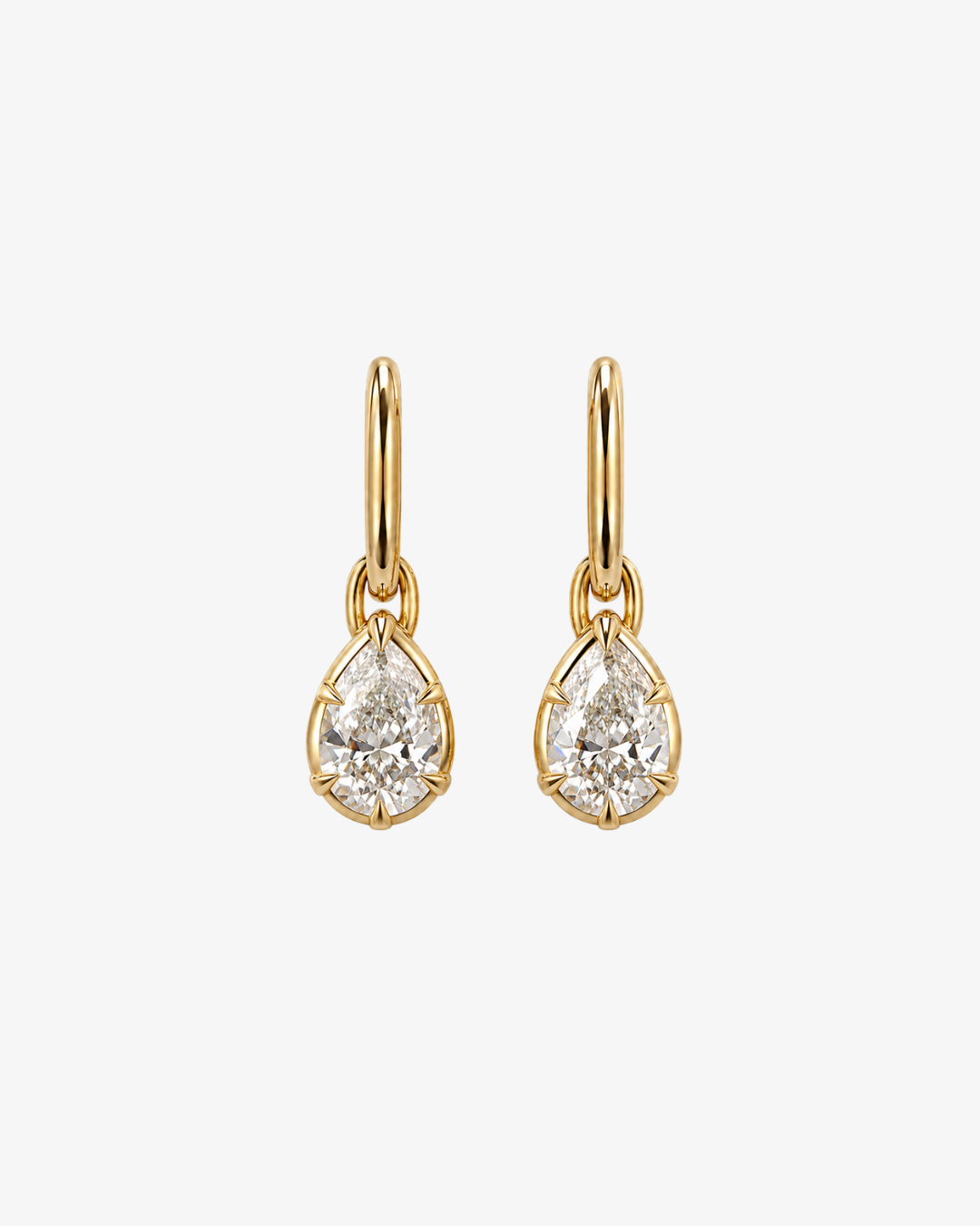 Larme Convertible Huggie Earrings
