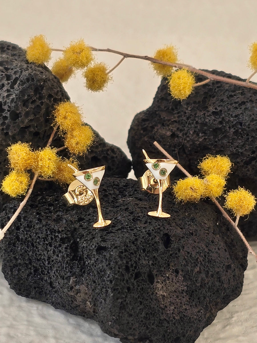 14K Rose Gold Earrings