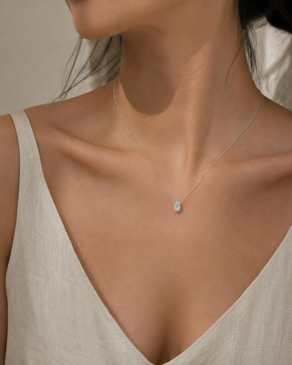 Ovale Diamond Necklace
