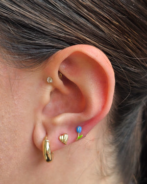 Heart Bonbons Stud Earring