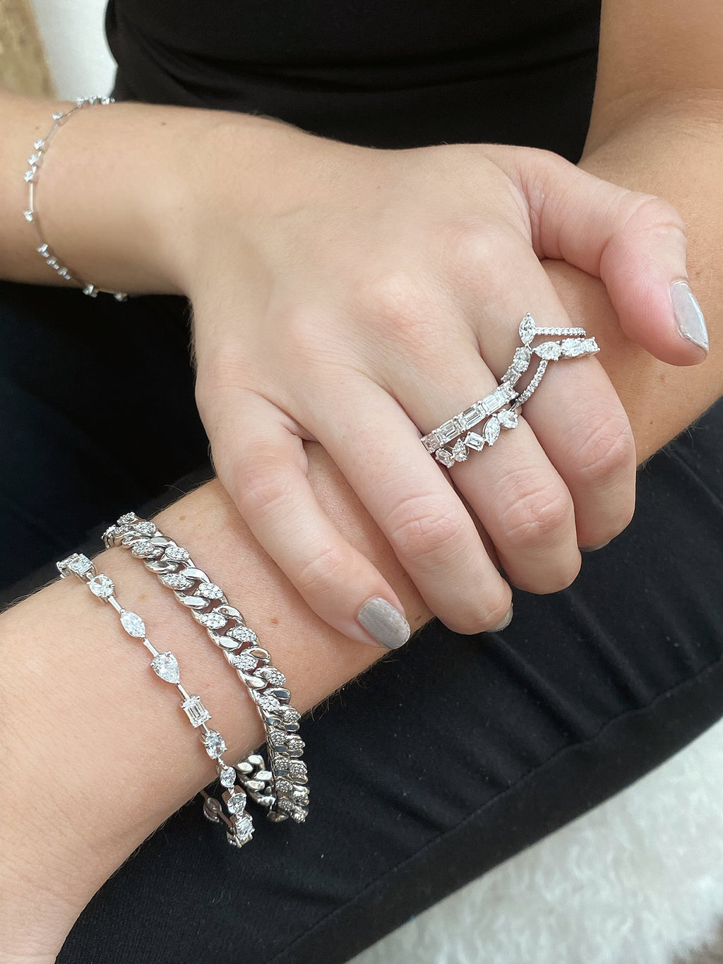 Montclair Mixed-Cut Bracelet