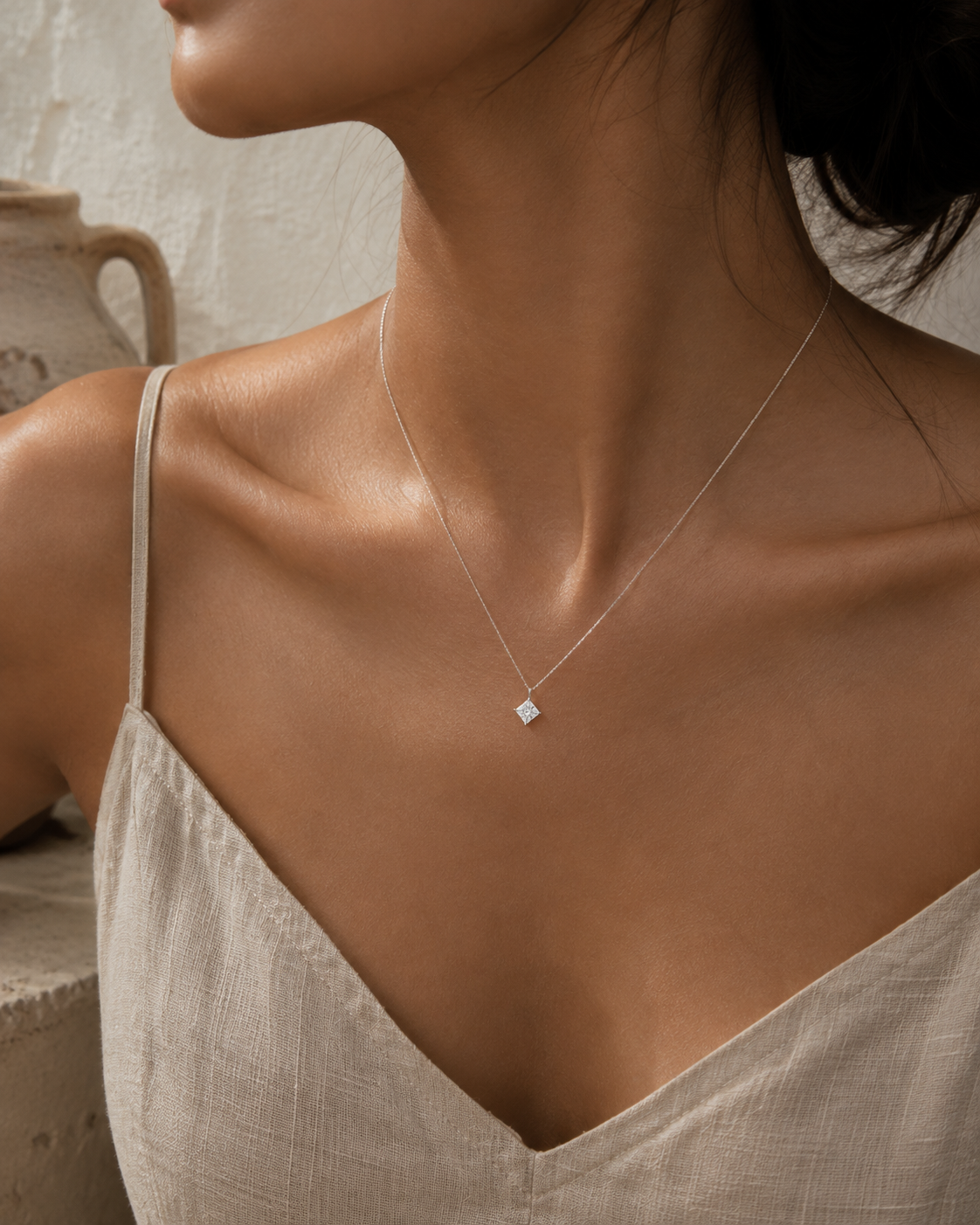 Princesse Diamond Necklace