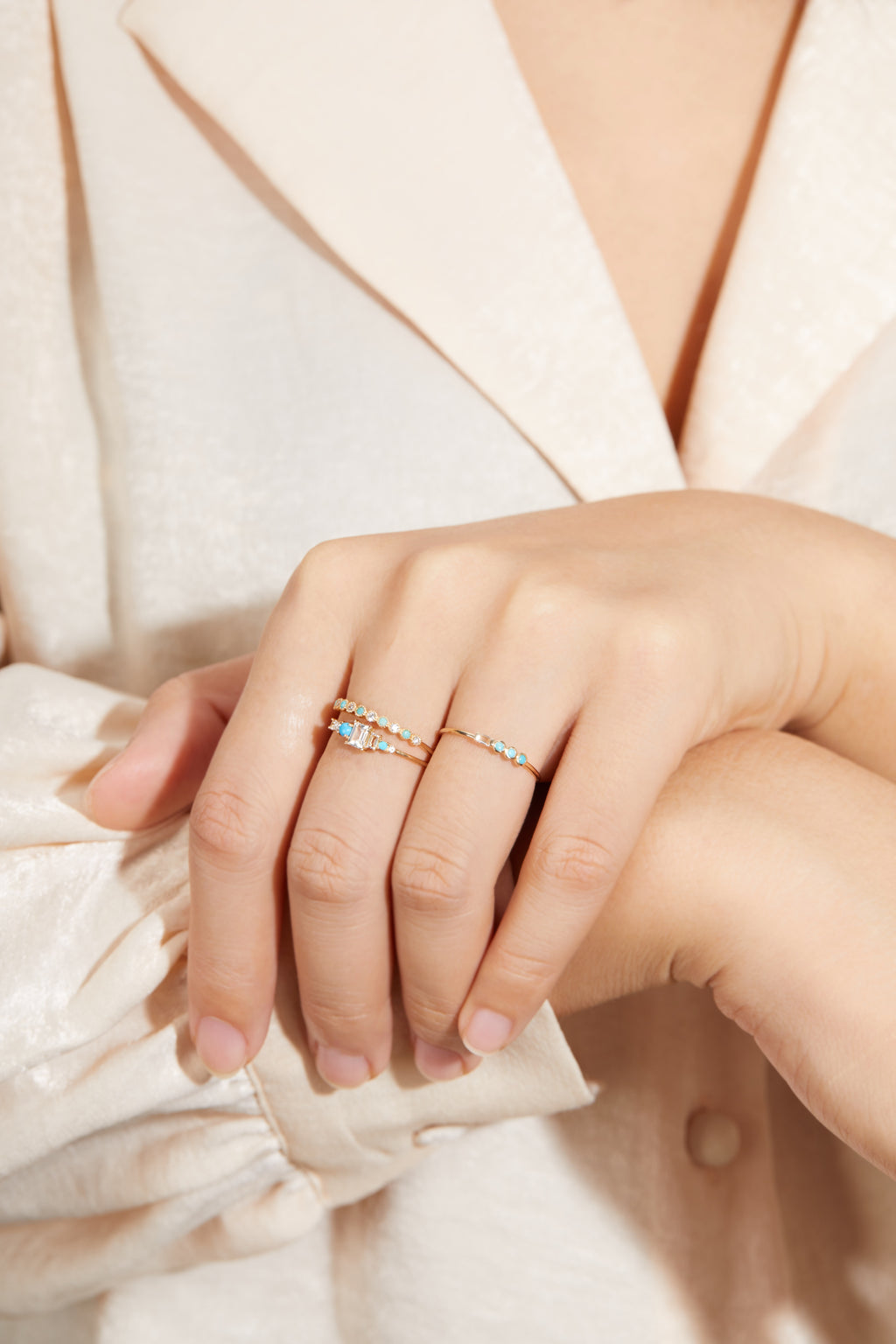 Maya Baguette Ring