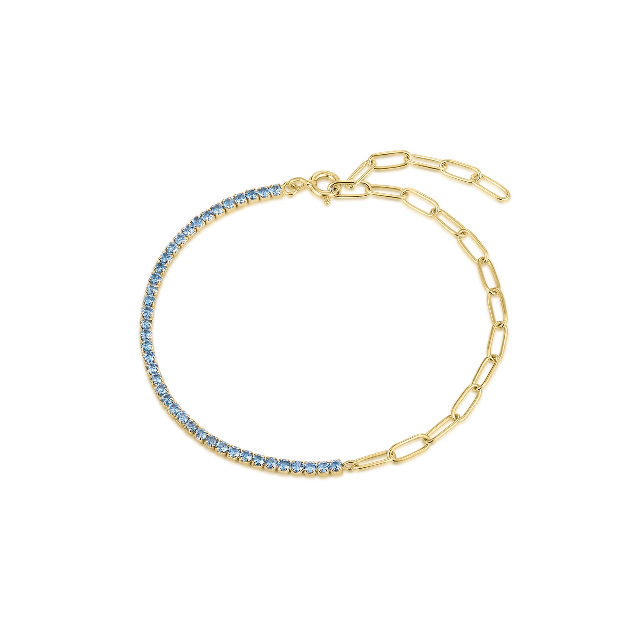 Doree LoveChain Topaz Bracelet