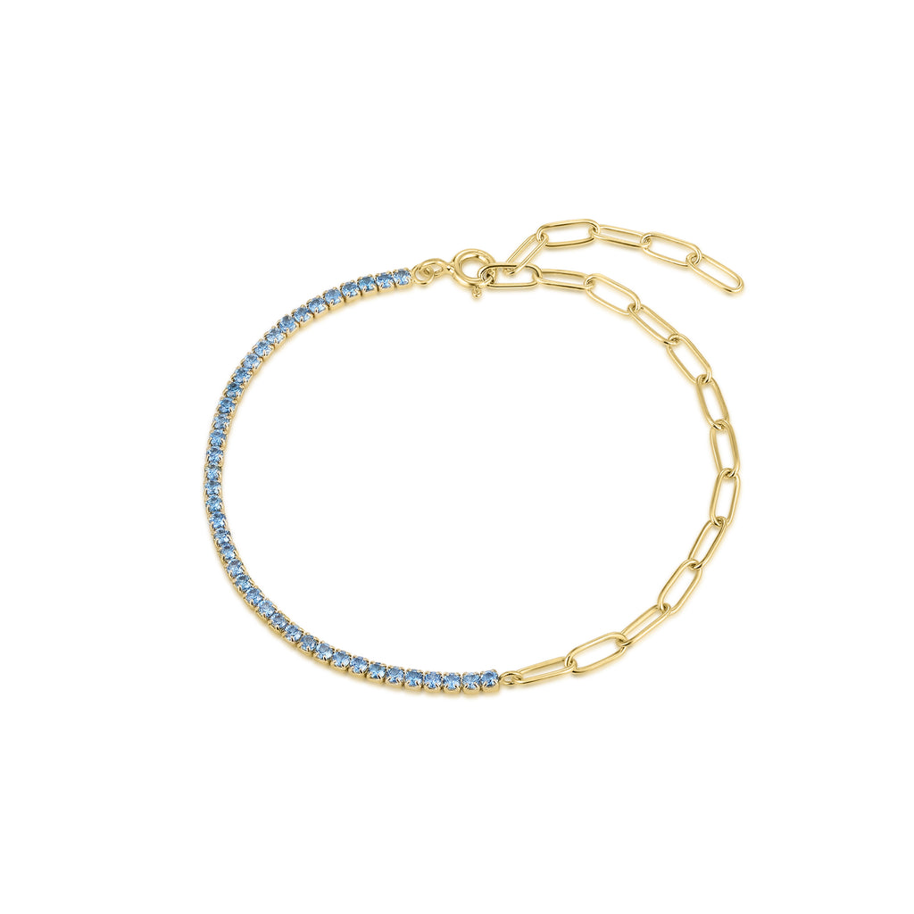 LoveChain Tennis Bracelet