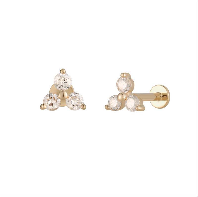 TRINITY FLATBACK STUDS