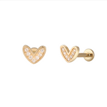 Cher Flatback Earring