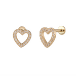 Adoré Diamond Flatback Earring