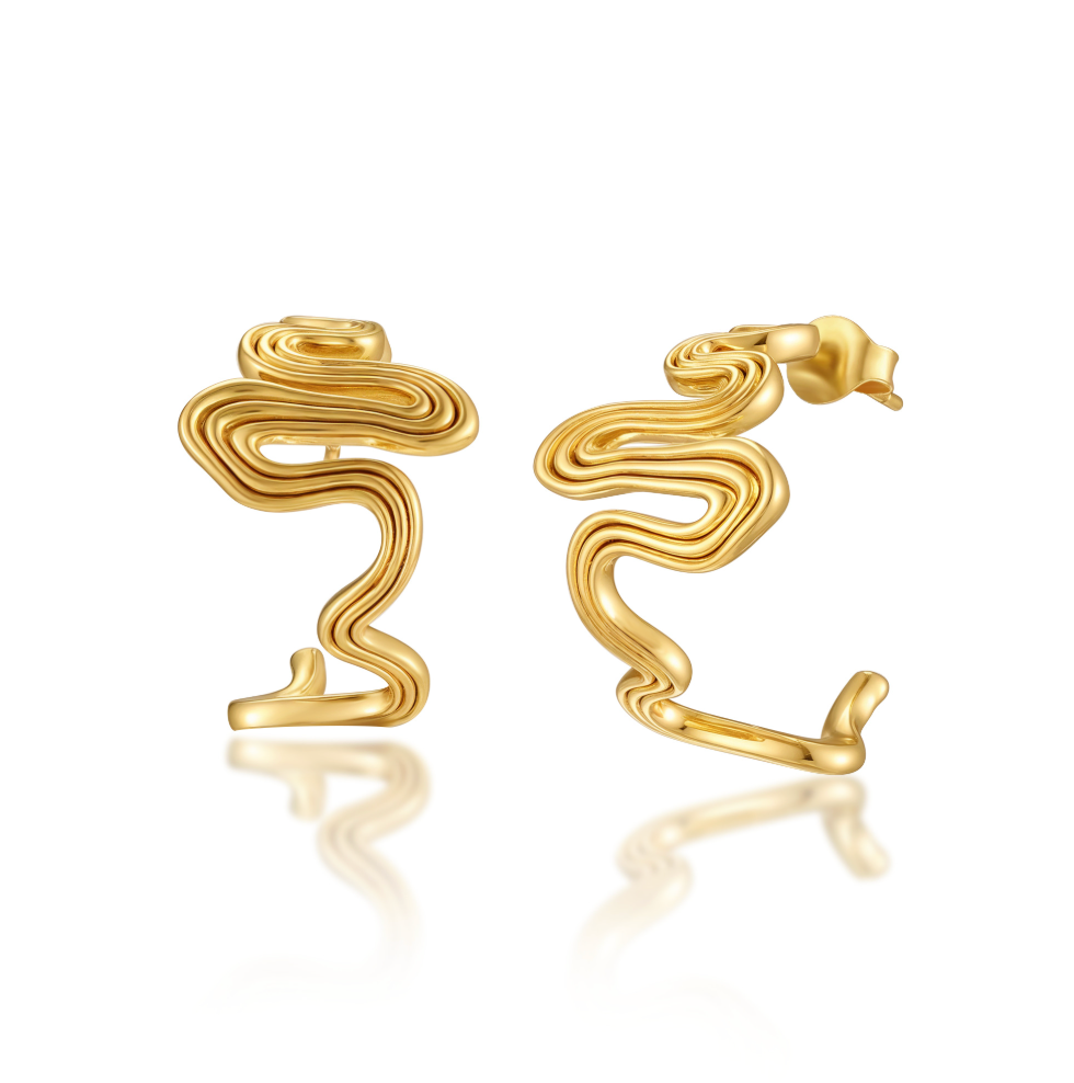 Athena Hoop Earrings