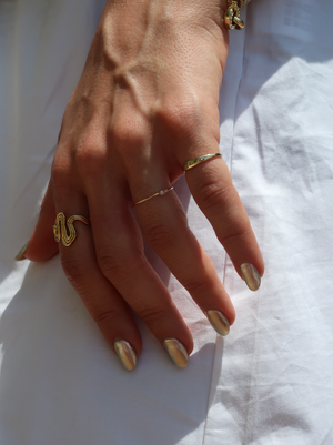 Sunrise Signet Ring