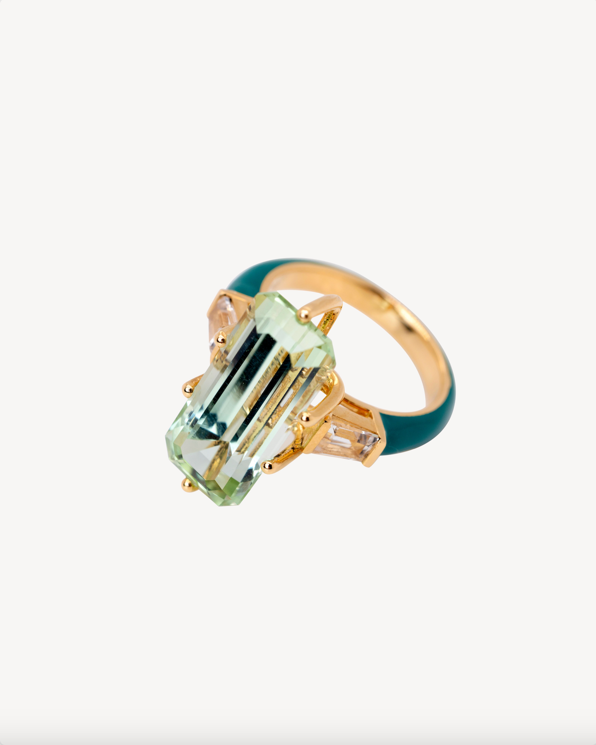 Aurora Enamel Ring