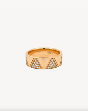 Pyramid Radiance Diamond Ring