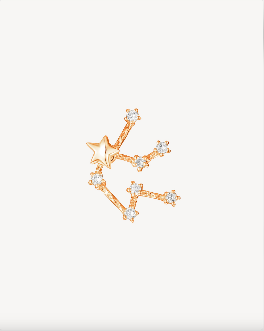 Zodiac Stud Earring - Aquarius