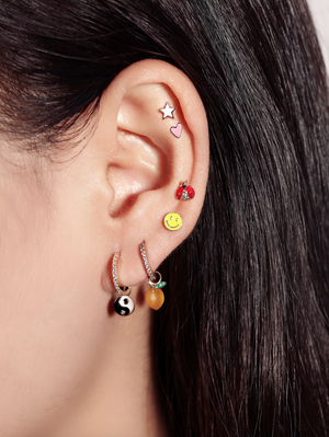 Lucky Ladybug Stud Earring