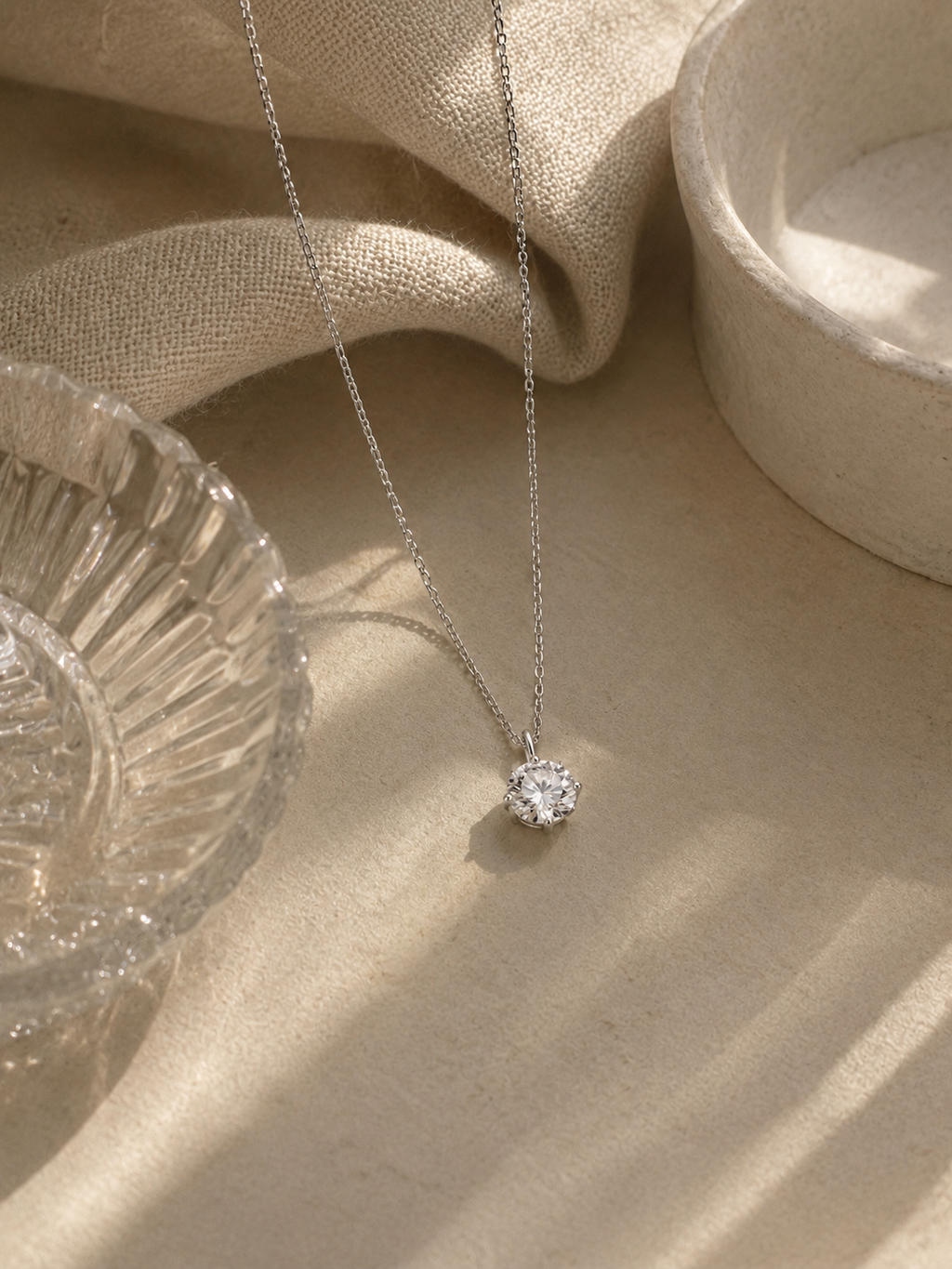 Soleil Diamond Necklace