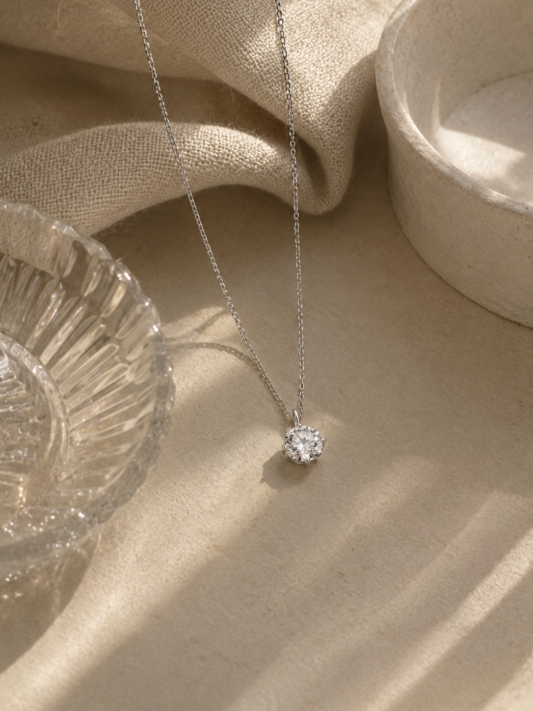 Soleil Diamond Necklace