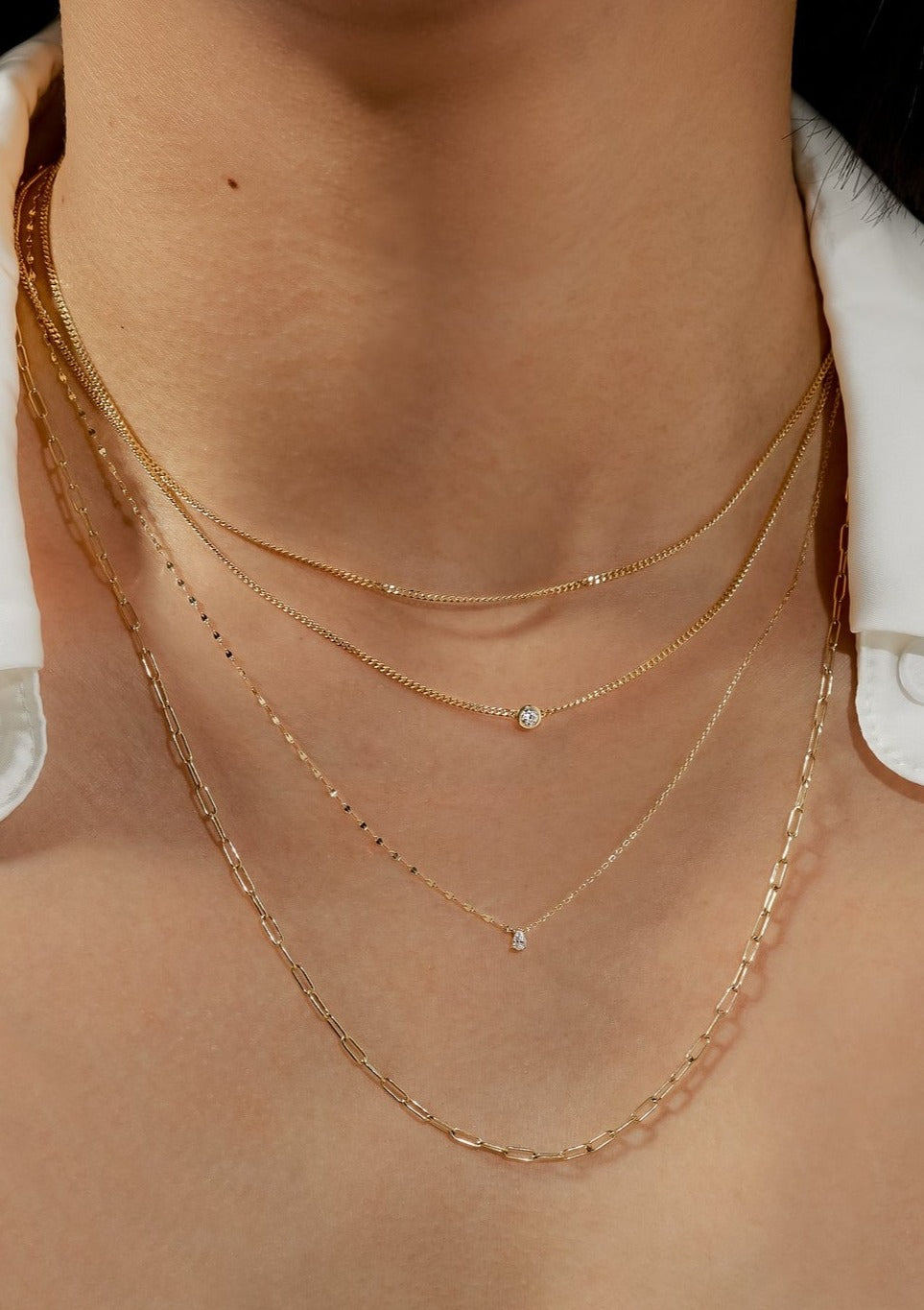 Paperclip Chain Necklace