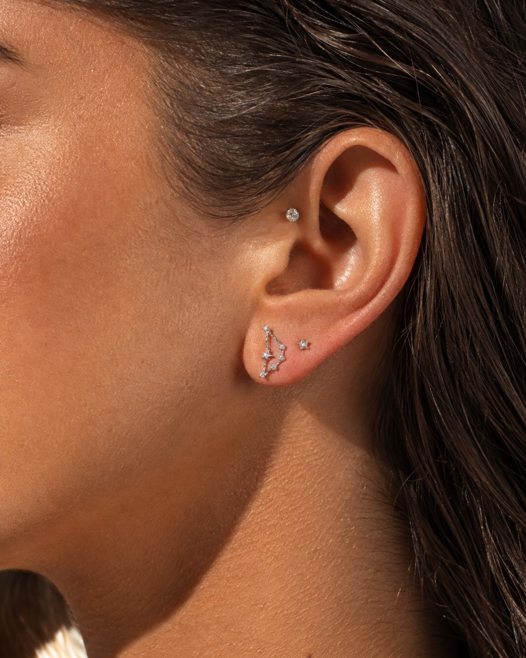 Zodiac Stud Earring - Capricorn