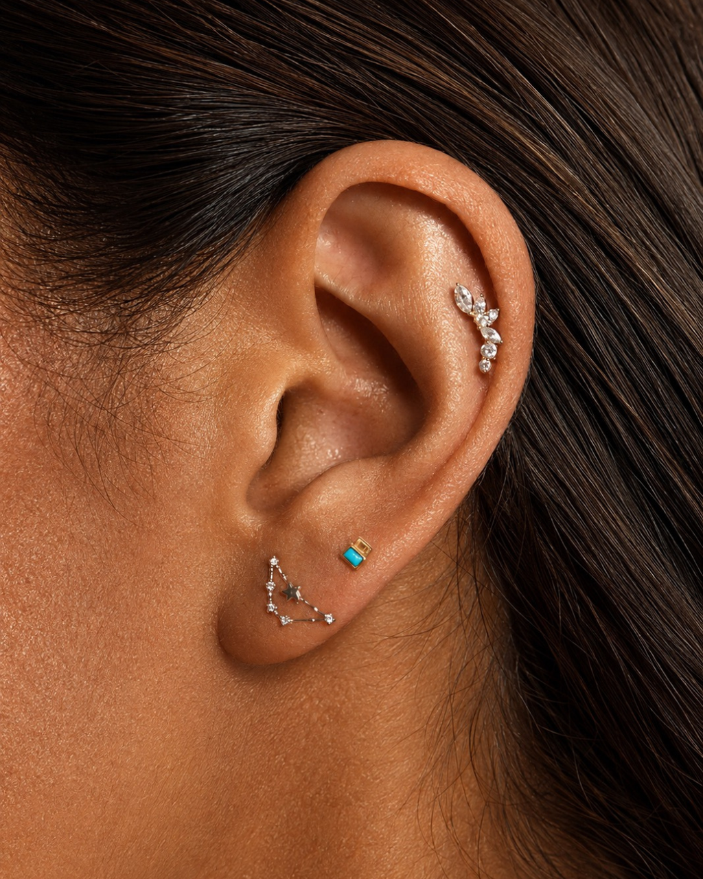 Zodiac Stud Earring - Capricorn