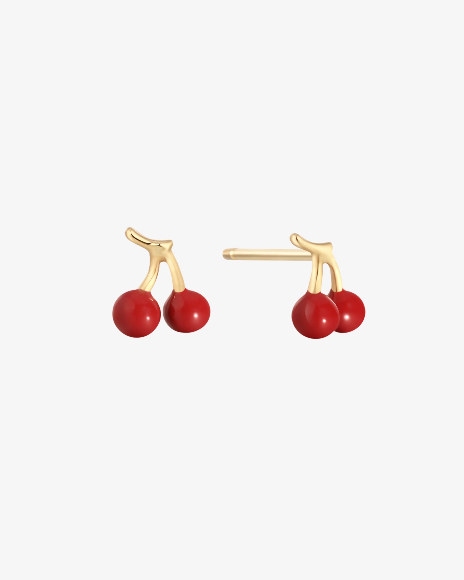 Cherry Stud Earring