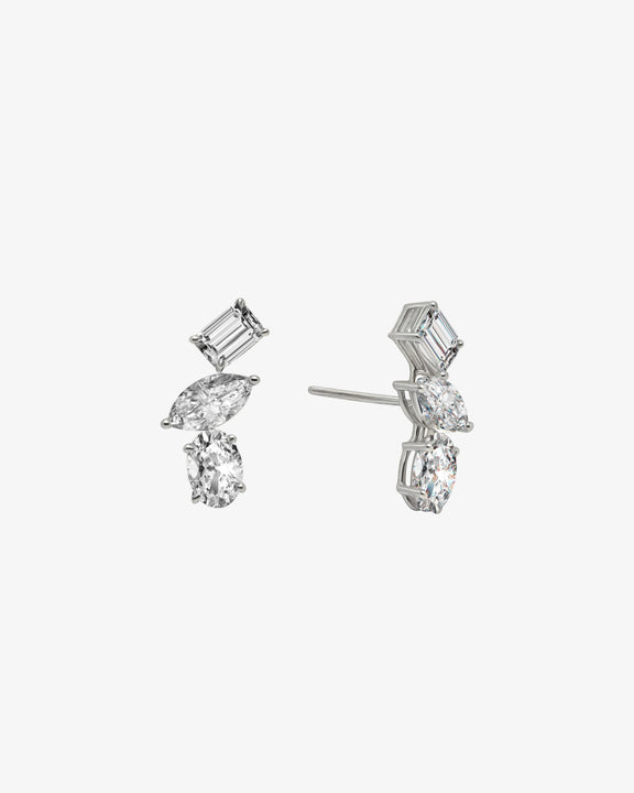 Trinity Stud Earrings