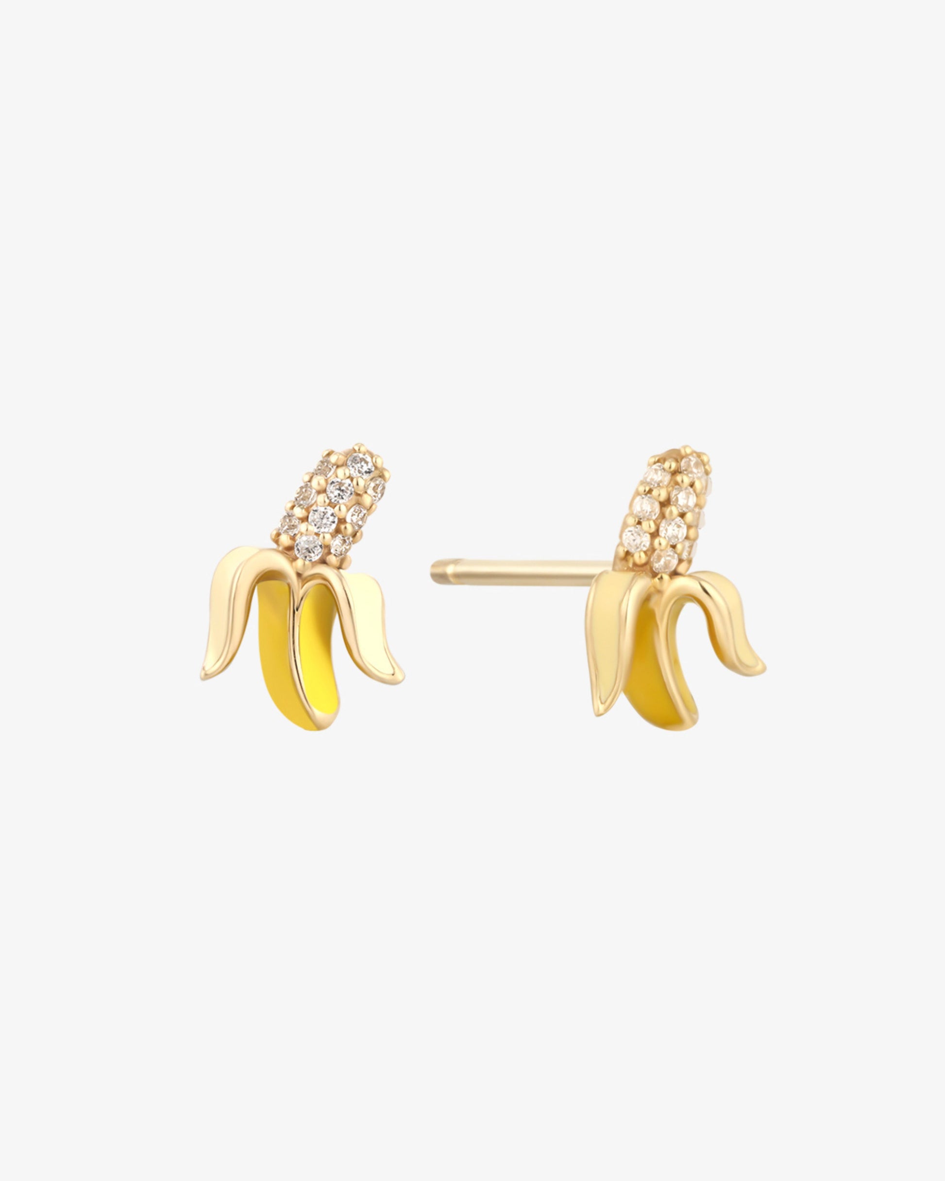 Banana Stud Earring