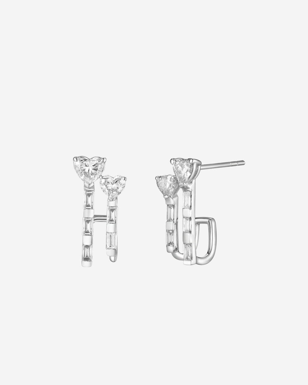 Heartline Cascade Earrings