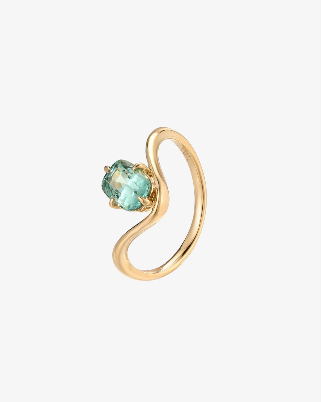 Crescent Curve Ring